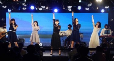 「九州女子翼」、acoustic letter LIVE春クールの千秋楽公演で、見事な歌声を披露